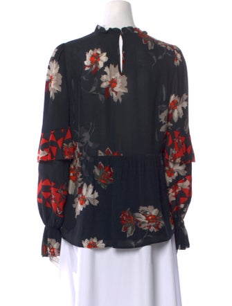 Joie Floral Print Mini Dress