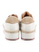 Joie Leather Colorblock Pattern Espadrille Sneakers