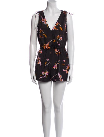 Joie Silk Printed Romper