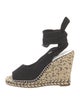 Joie Suede Whipstitch Trim Espadrilles