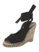 Joie Suede Whipstitch Trim Espadrilles