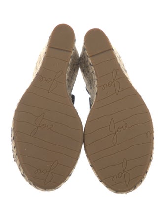 Joie Suede Whipstitch Trim Espadrilles