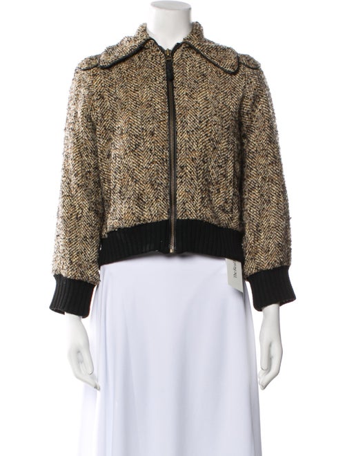 Joie Tweed Pattern Evening Jacket