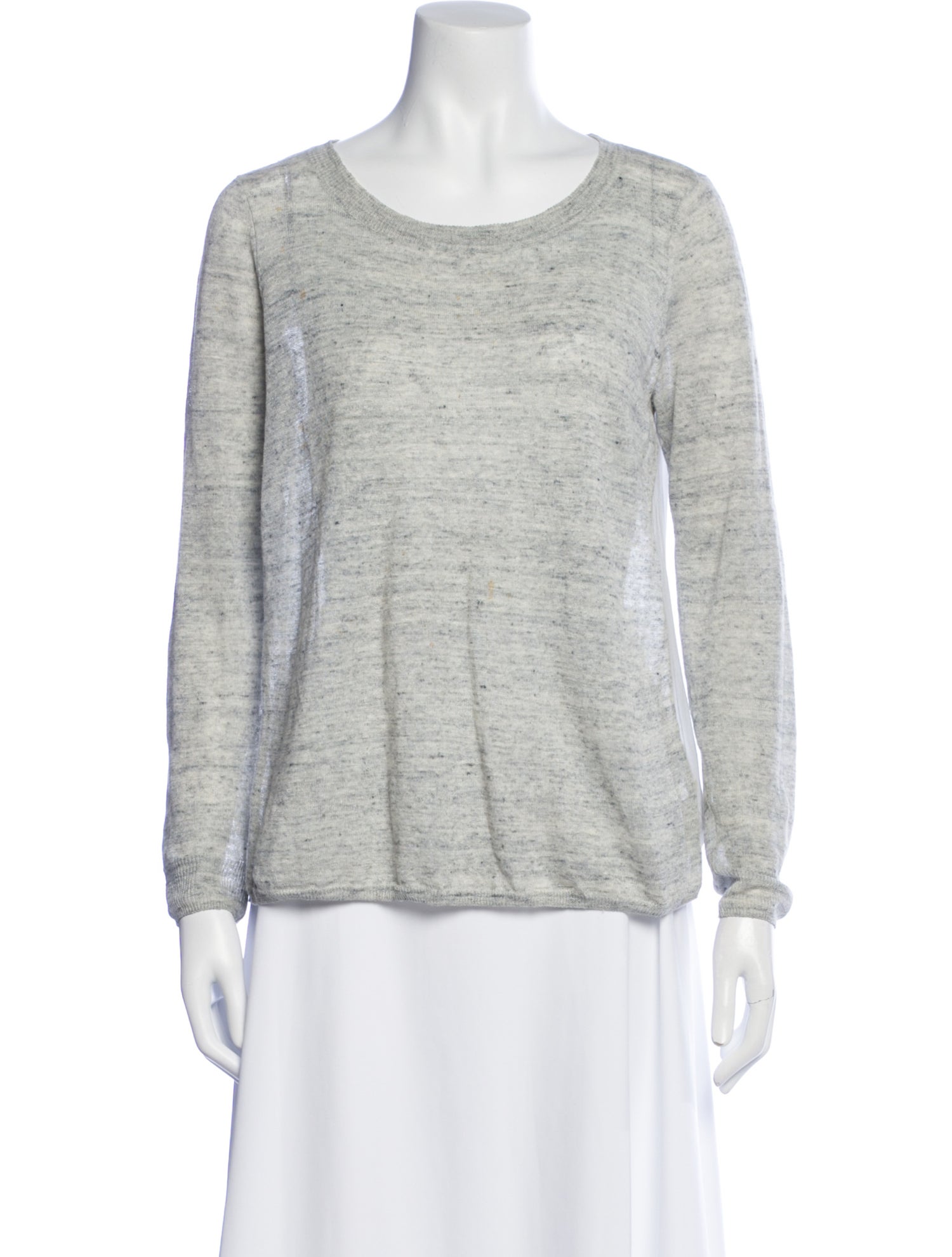 Joie Linen Scoop Neck Sweater