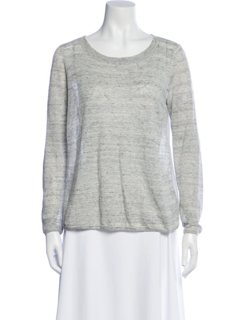 Joie Linen Scoop Neck Sweater