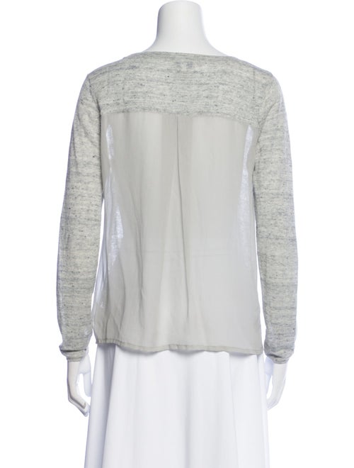 Joie Linen Scoop Neck Sweater