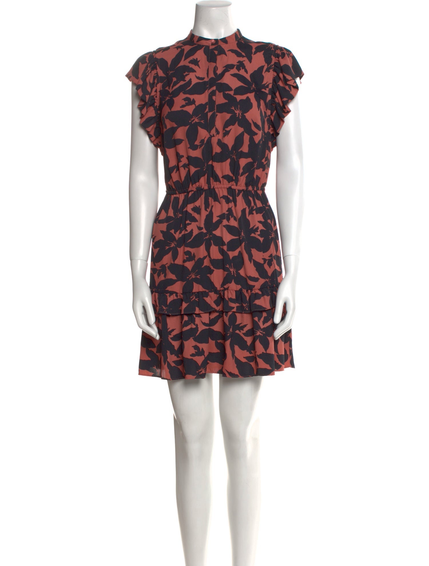 Joie Printed Mini Dress