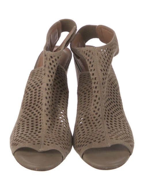 Joie Suede Lasercut Accents Slingback Sandals