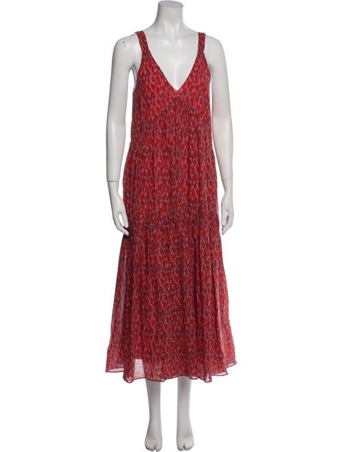 Joie Printed Long Dress