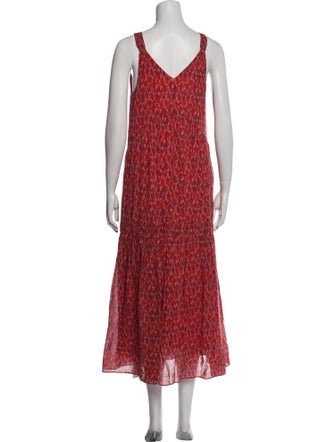 Joie Printed Long Dress