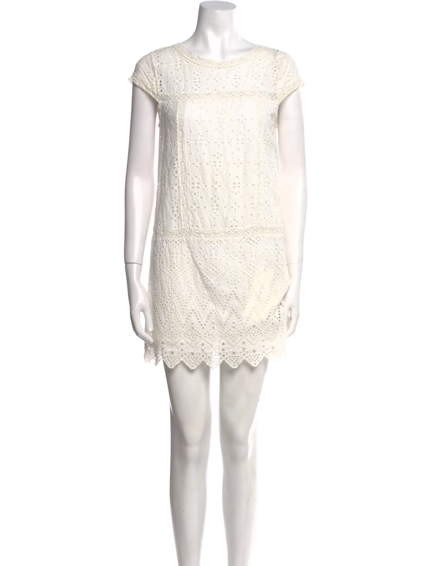 Joie Bateau Neckline Mini Dress