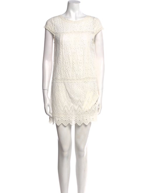 Joie Bateau Neckline Mini Dress