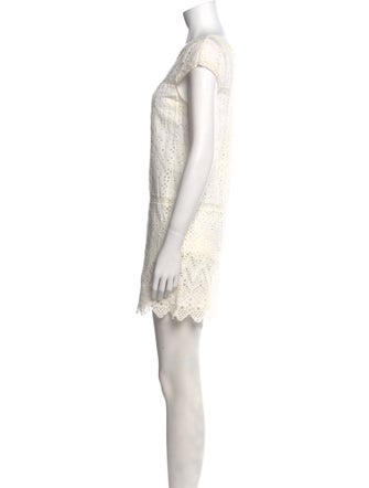 Joie Bateau Neckline Mini Dress