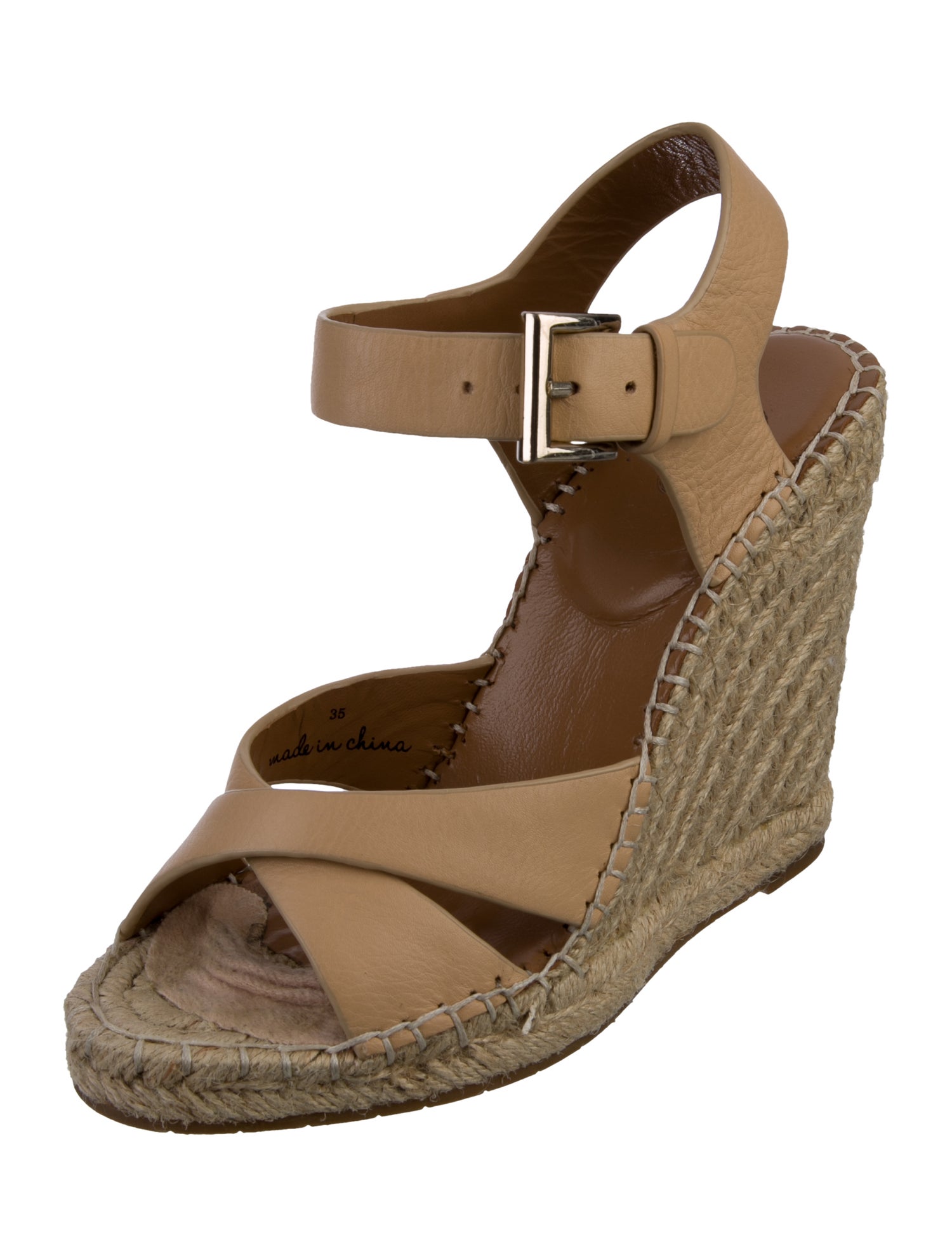 Joie Leather Espadrilles