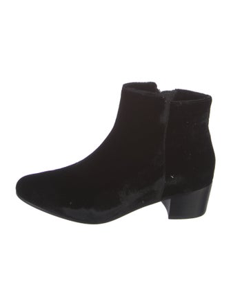 Joie Velvet Chelsea Boots