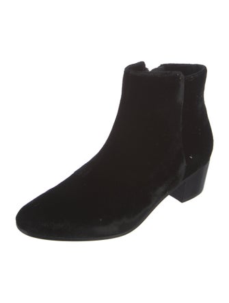 Joie Velvet Chelsea Boots