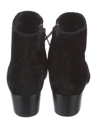 Joie Velvet Chelsea Boots