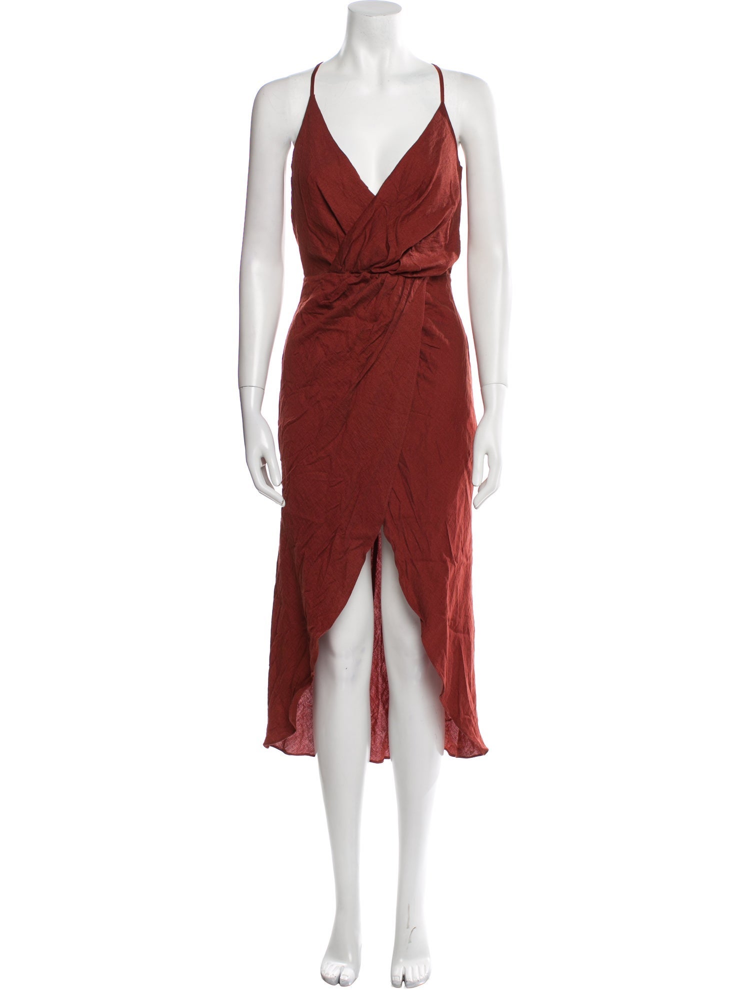 Joie V-Neck Midi Length Dress w/ Tags