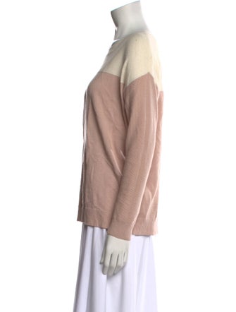 Joie Colorblock Pattern Bateau Neckline Sweater