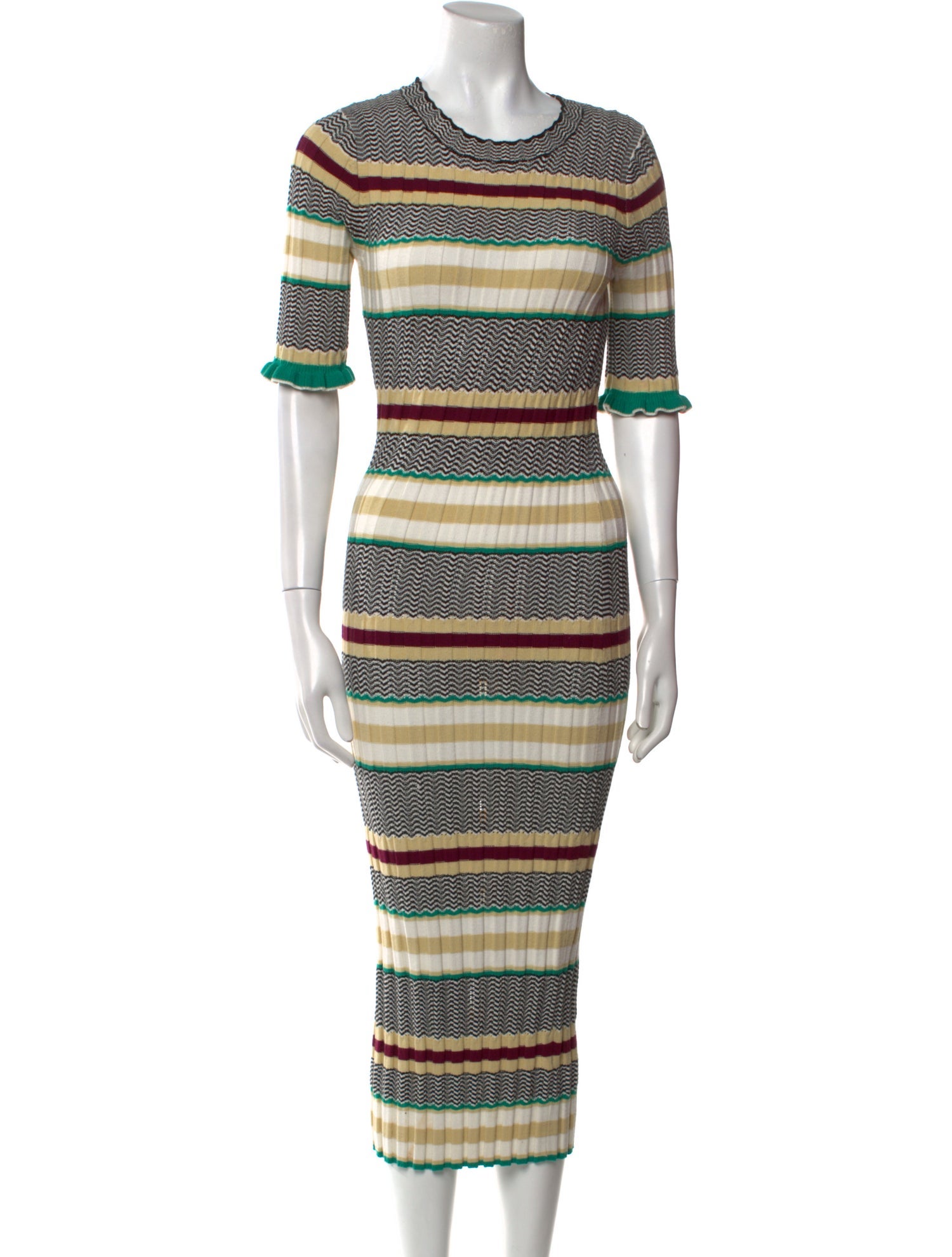 Joie Striped Long Dress