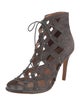 Joie Suede Studded Accents Gladiator Sandals