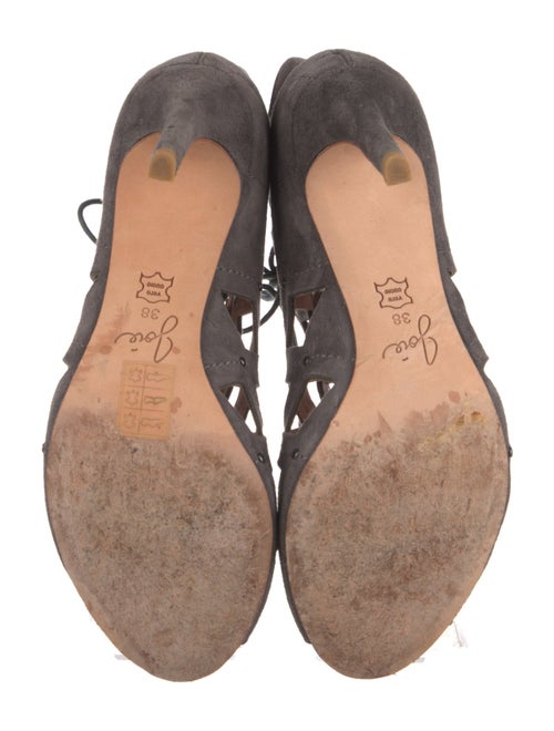 Joie Suede Studded Accents Gladiator Sandals