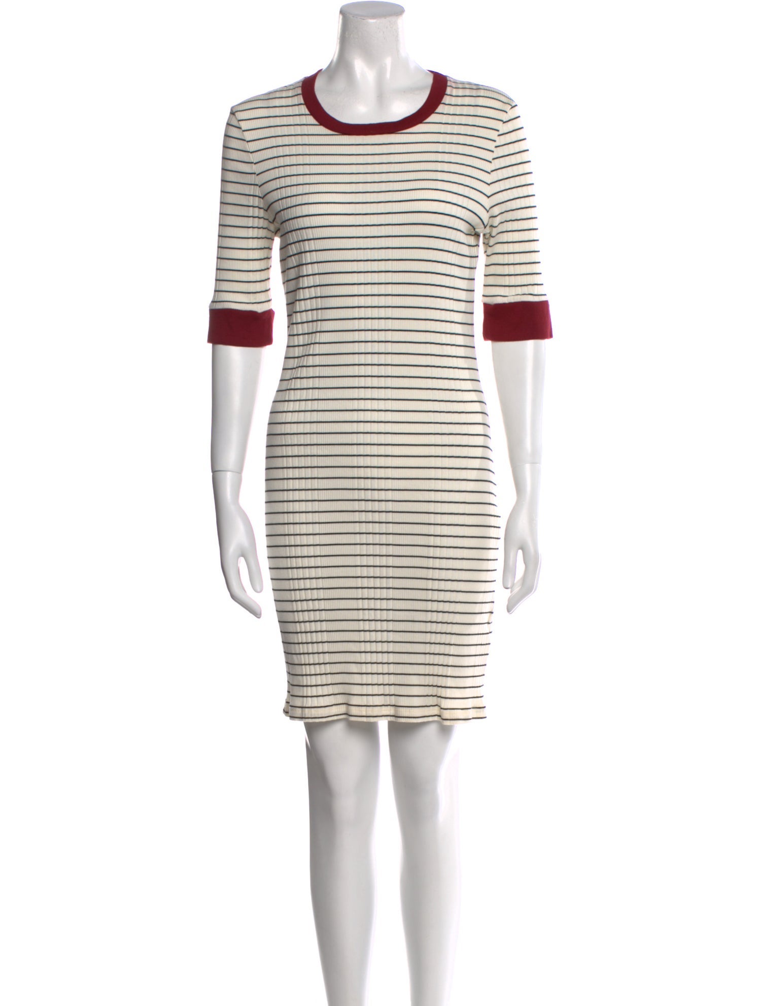Joie Striped Knee-Length Dress