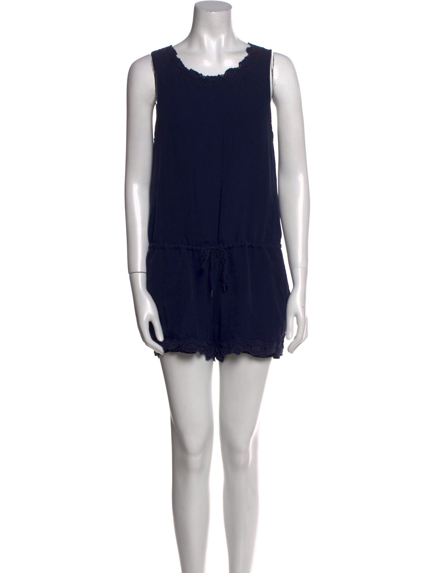 Joie Silk Scoop Neck Romper