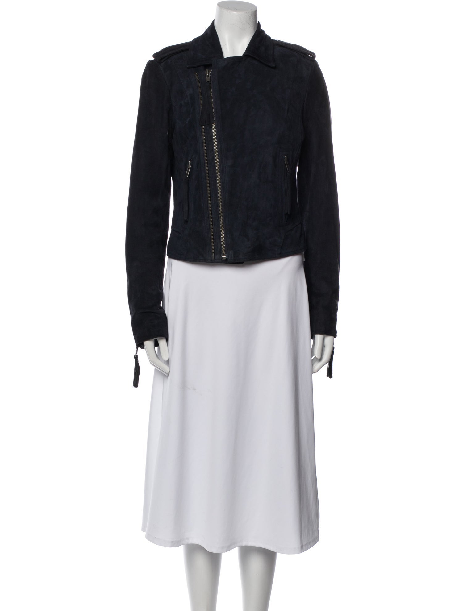 Joie Goat Leather Biker Jacket