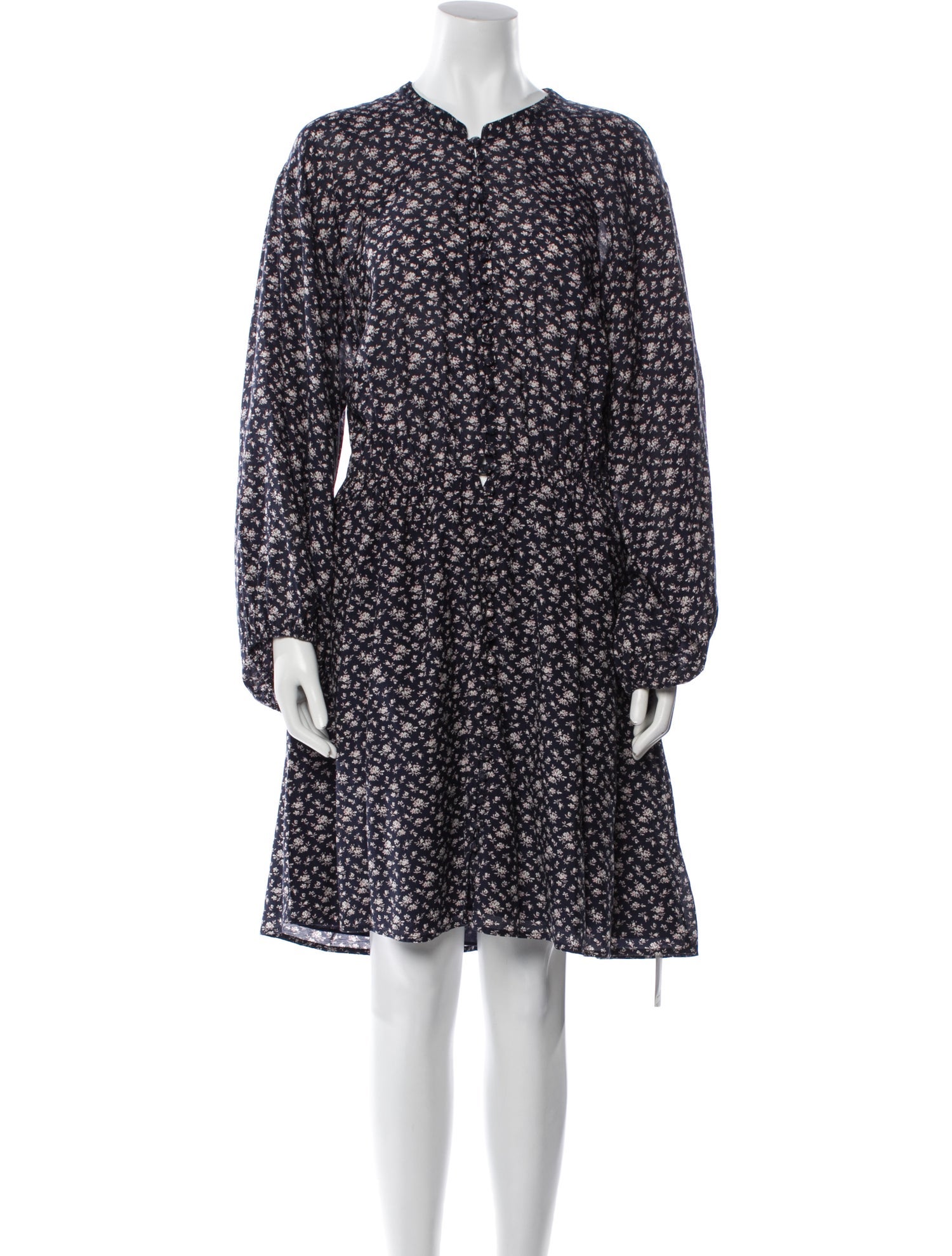 Joie Floral Print Knee-Length Dress