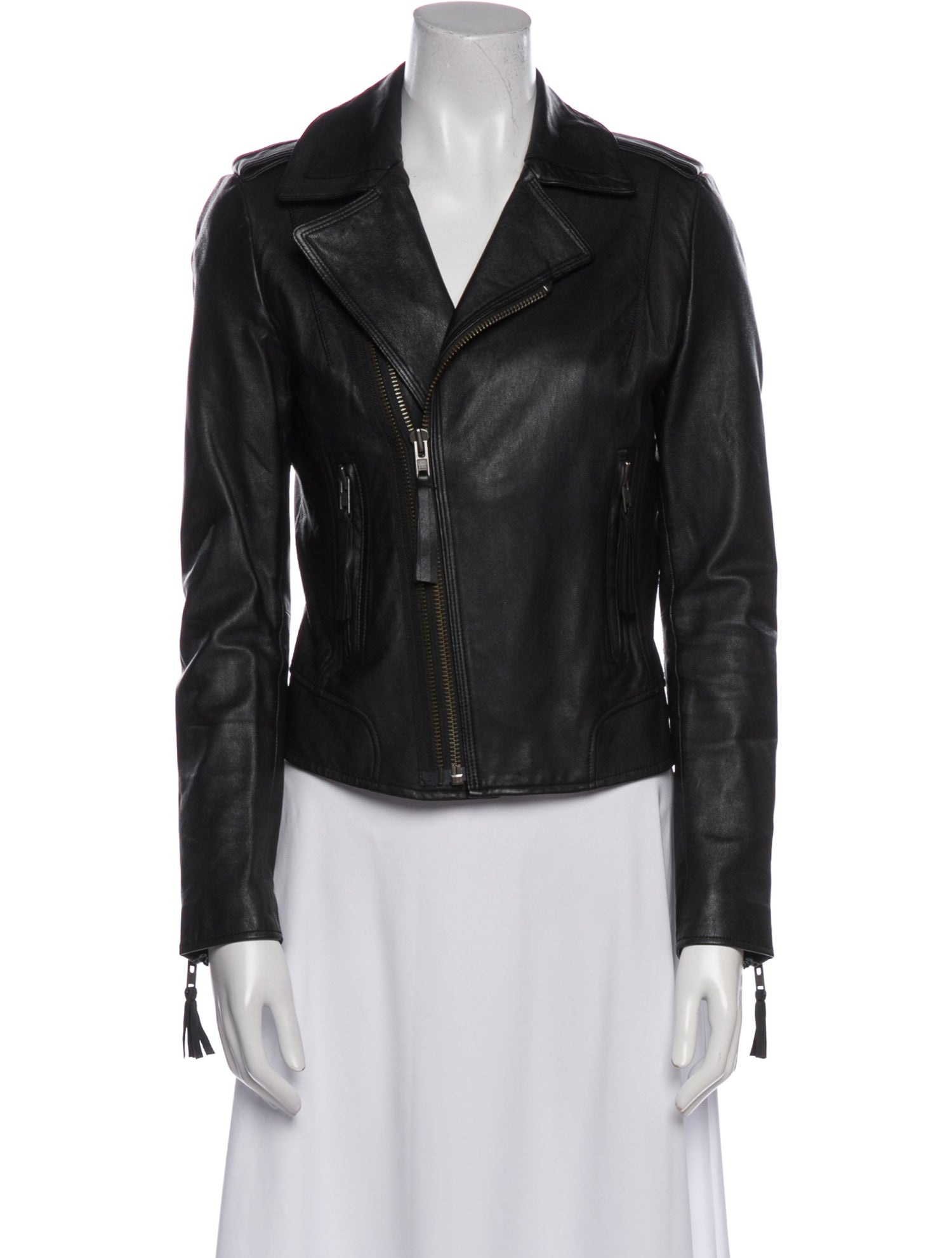 Joie Lamb Leather Biker Jacket