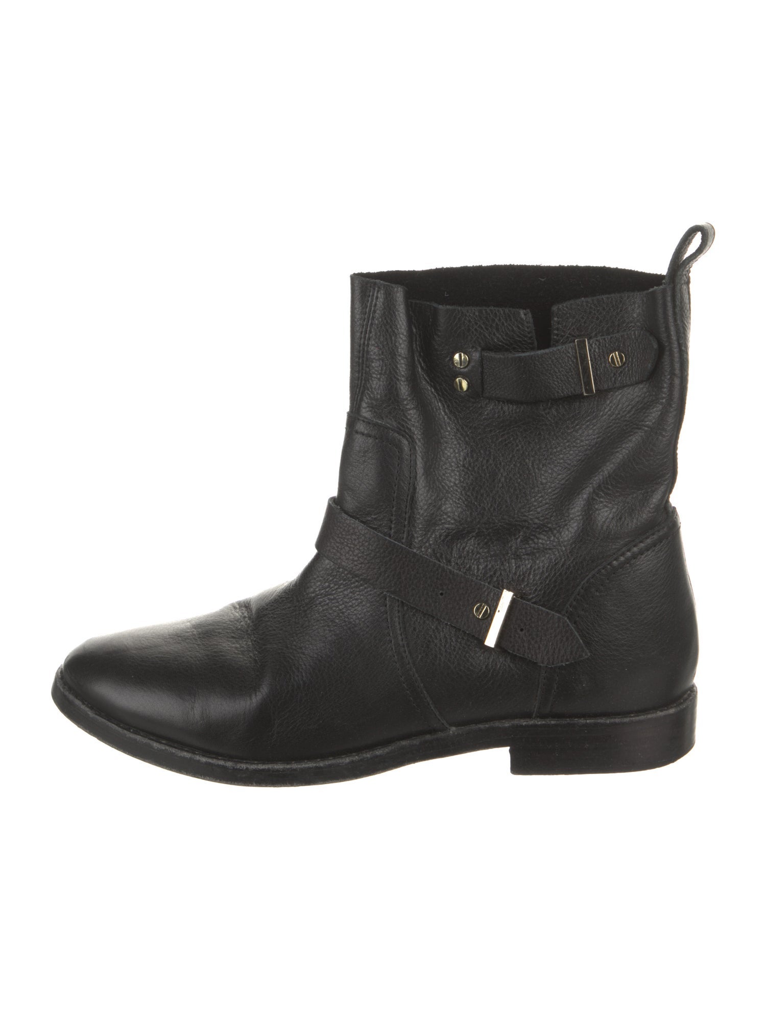 Joie Leather Moto Boots