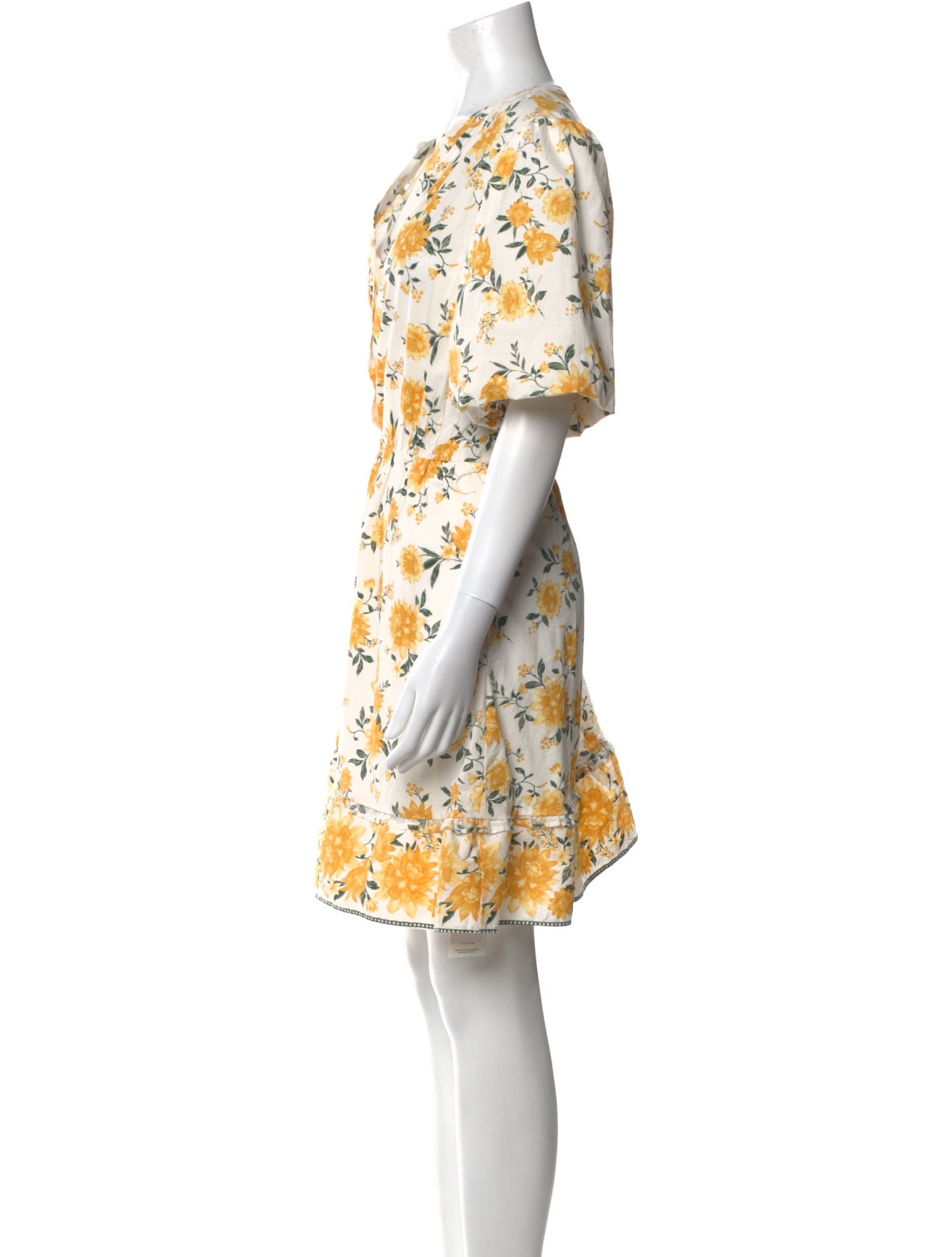 Joie Floral Print Mini Dress