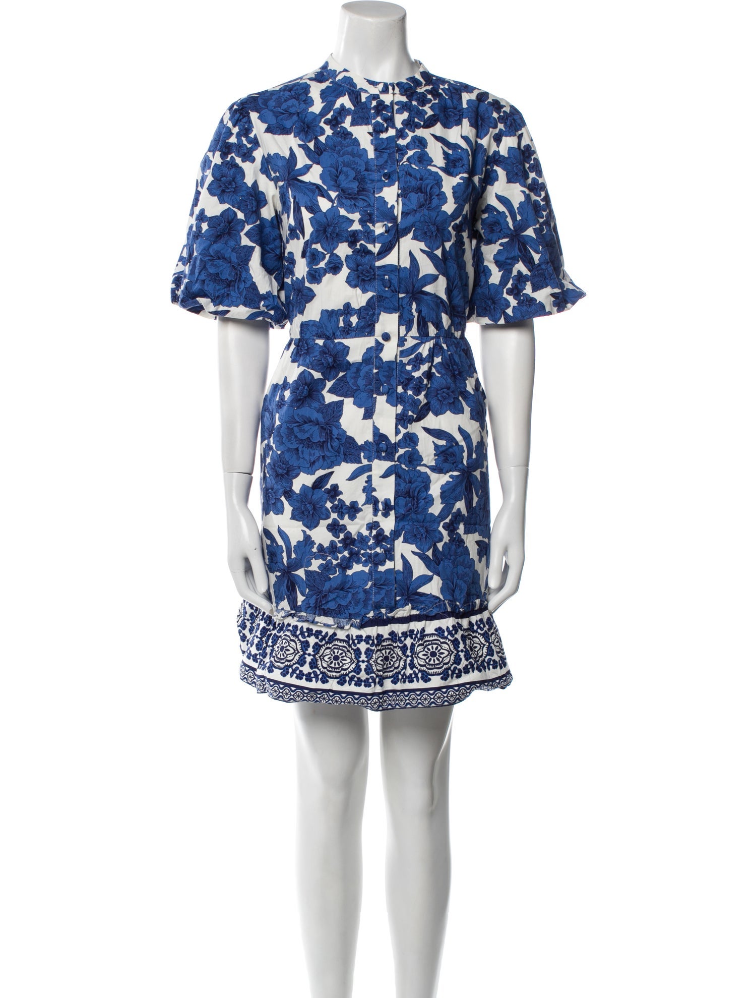 Joie Floral Print Mini Dress