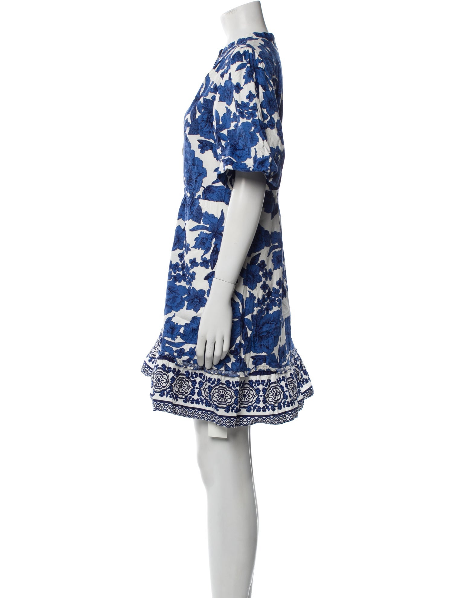 Joie Floral Print Mini Dress