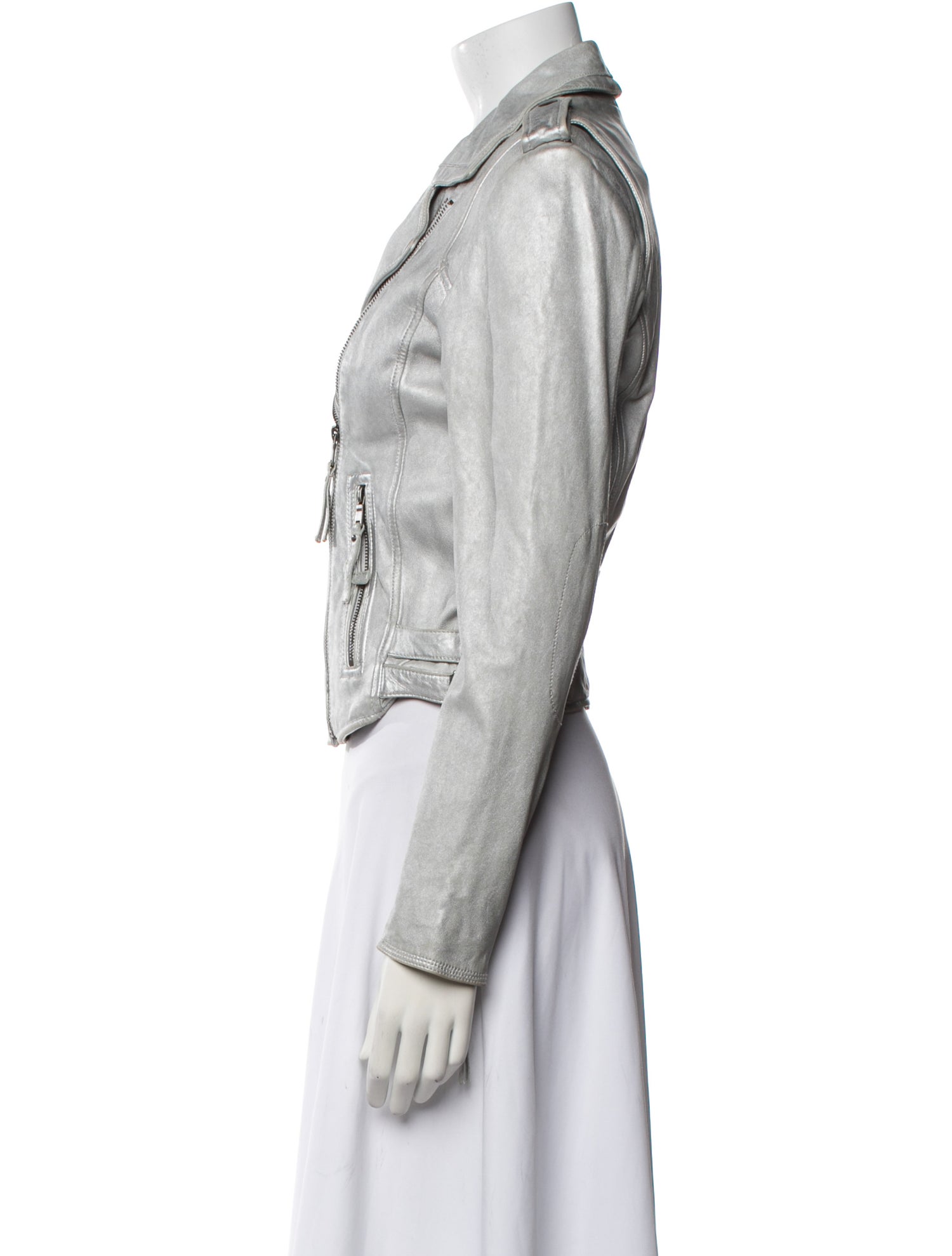 Joie Lamb Leather Biker Jacket