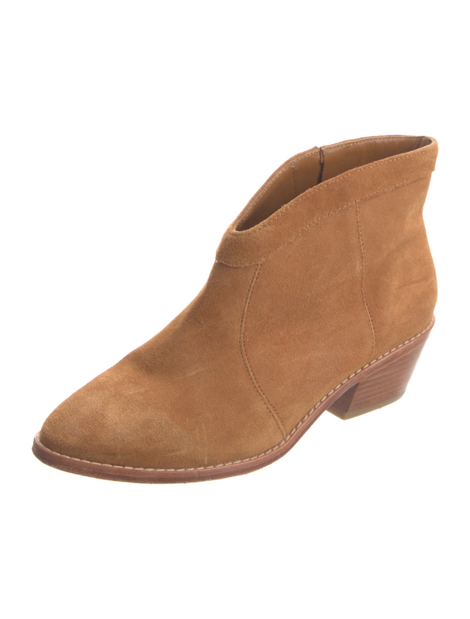 Joie Suede Western Boots