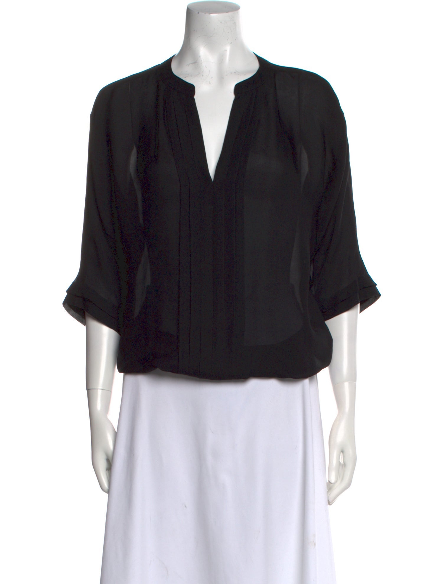 Joie Silk V-Neck Sweater