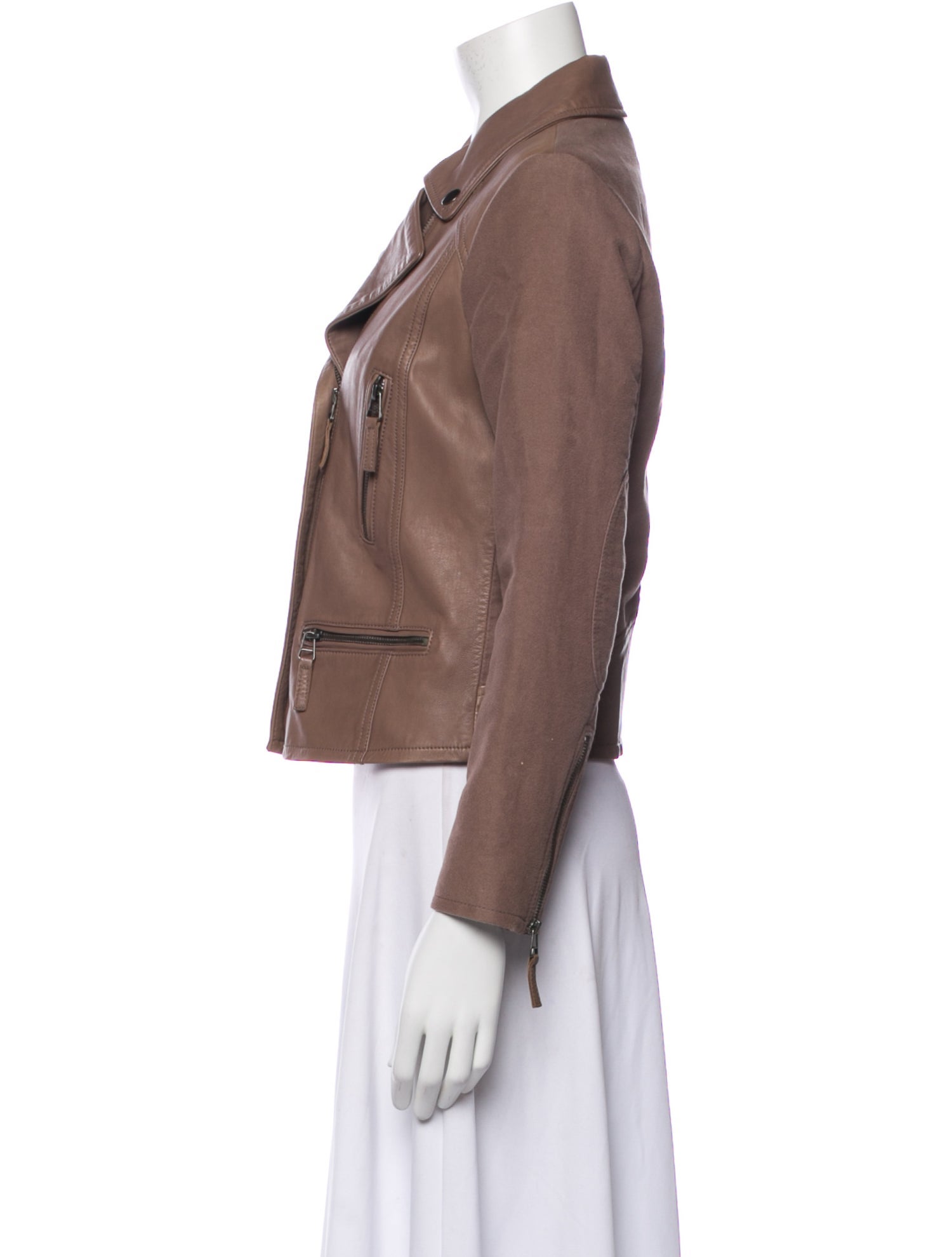 Joie Lamb Leather Biker Jacket