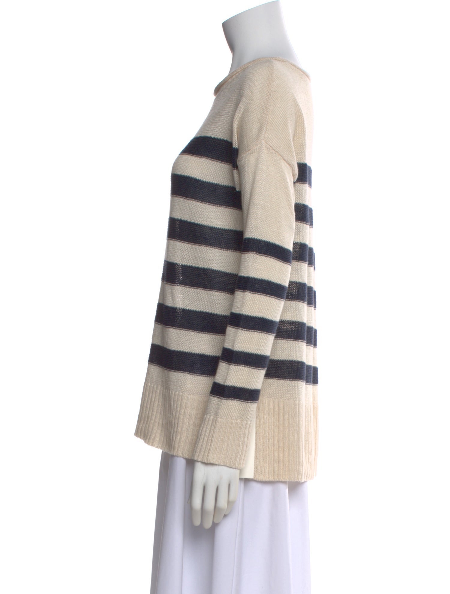 Joie Linen Striped Sweater