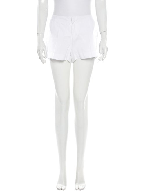 Joie Linen Mini Shorts White