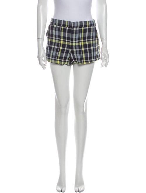 Joie Linen Mini Shorts Blue
