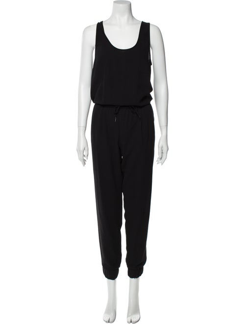Joie Scoop Neck Jumpsuit Black