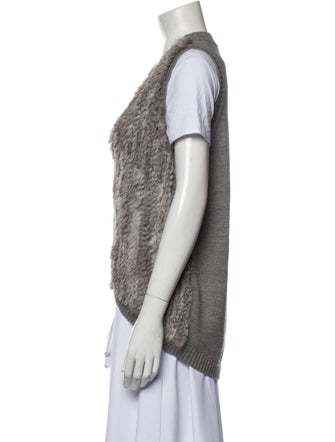 Joie Wool Plunge Neckline Sweater