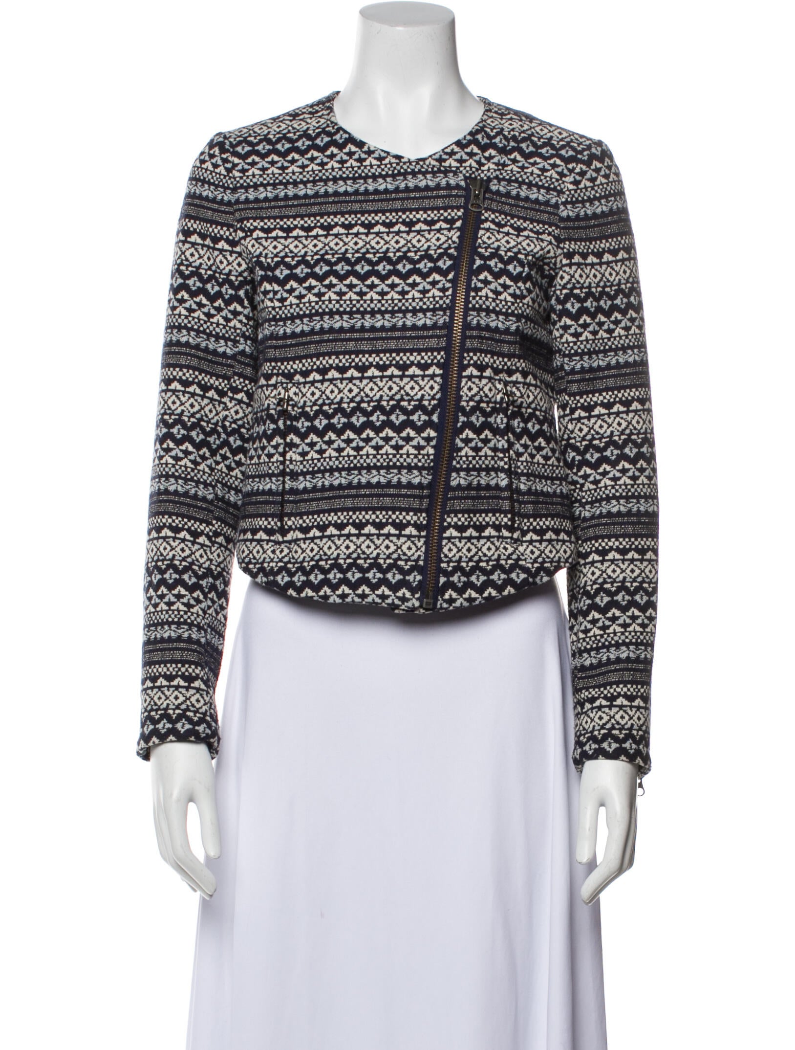 Joie Tweed Pattern Evening Jacket