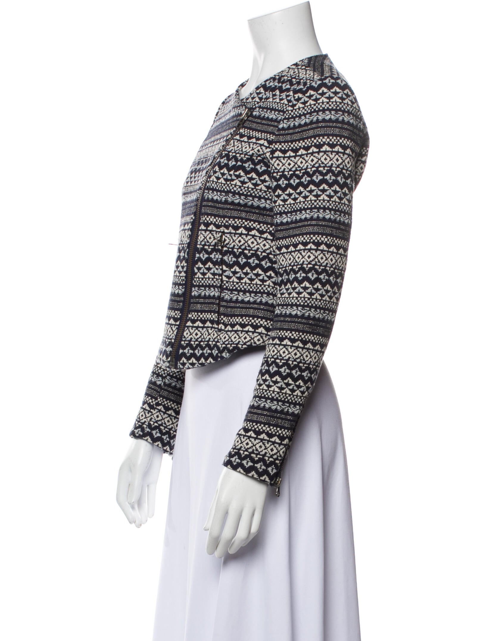 Joie Tweed Pattern Evening Jacket