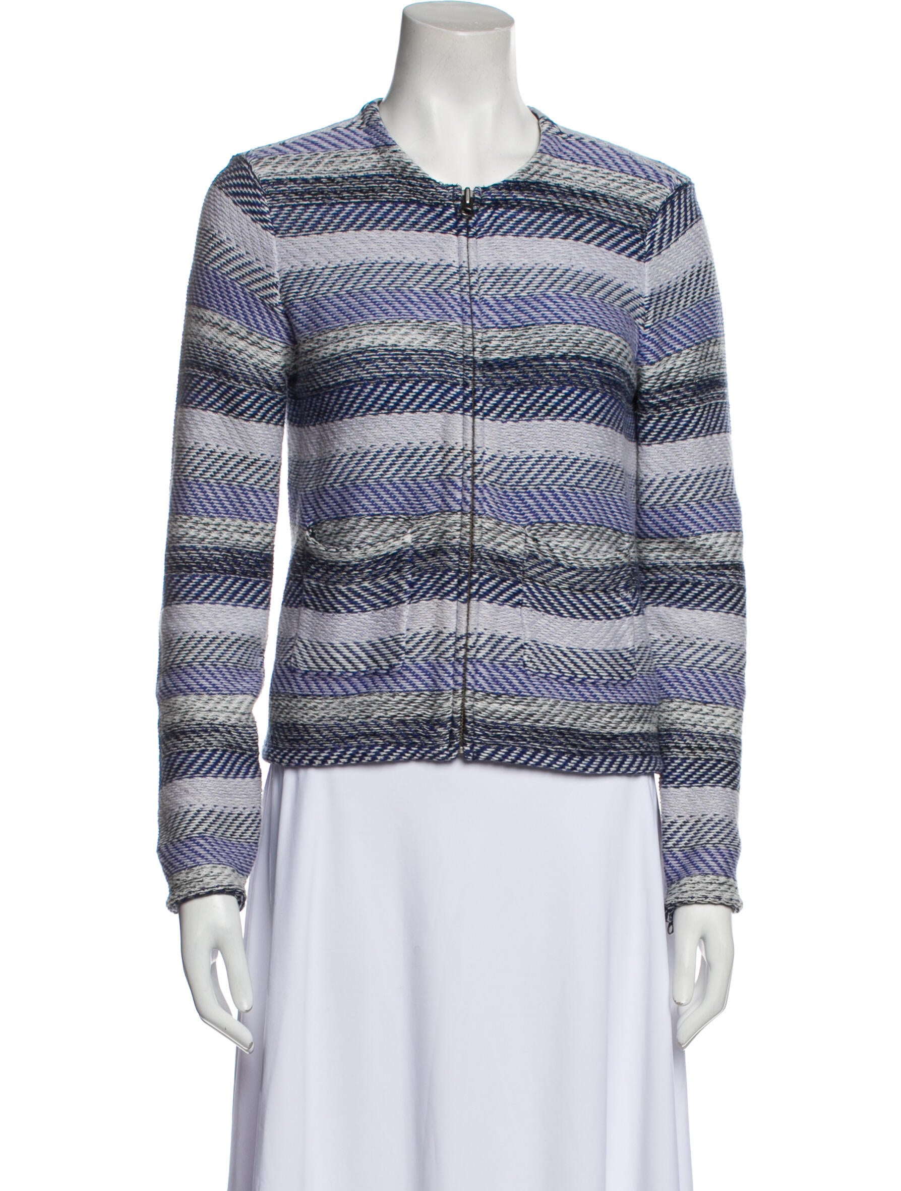 Joie Striped Evening Jacket