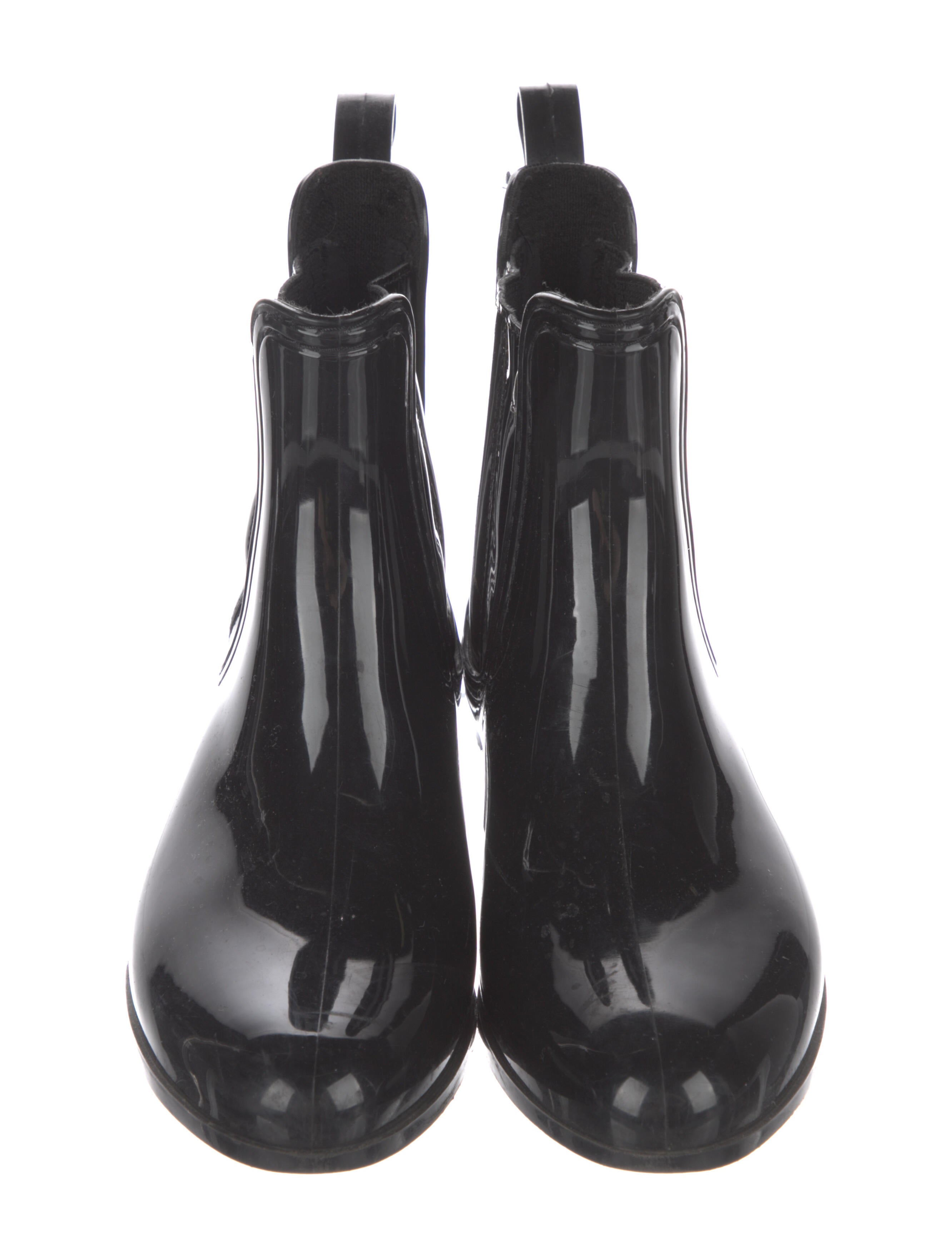 Joie Patent Leather Rain Boots