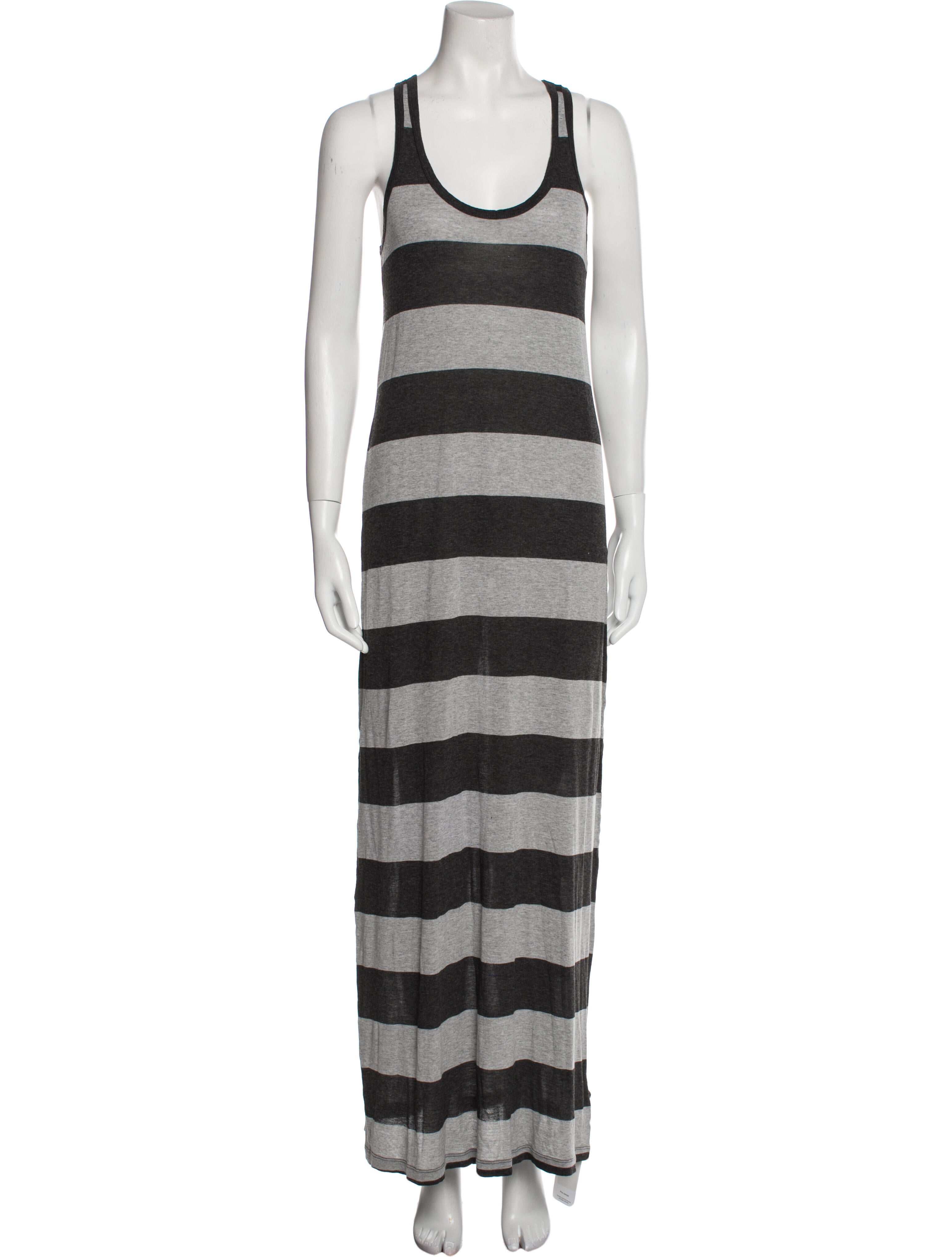 Joie Striped Long Dress