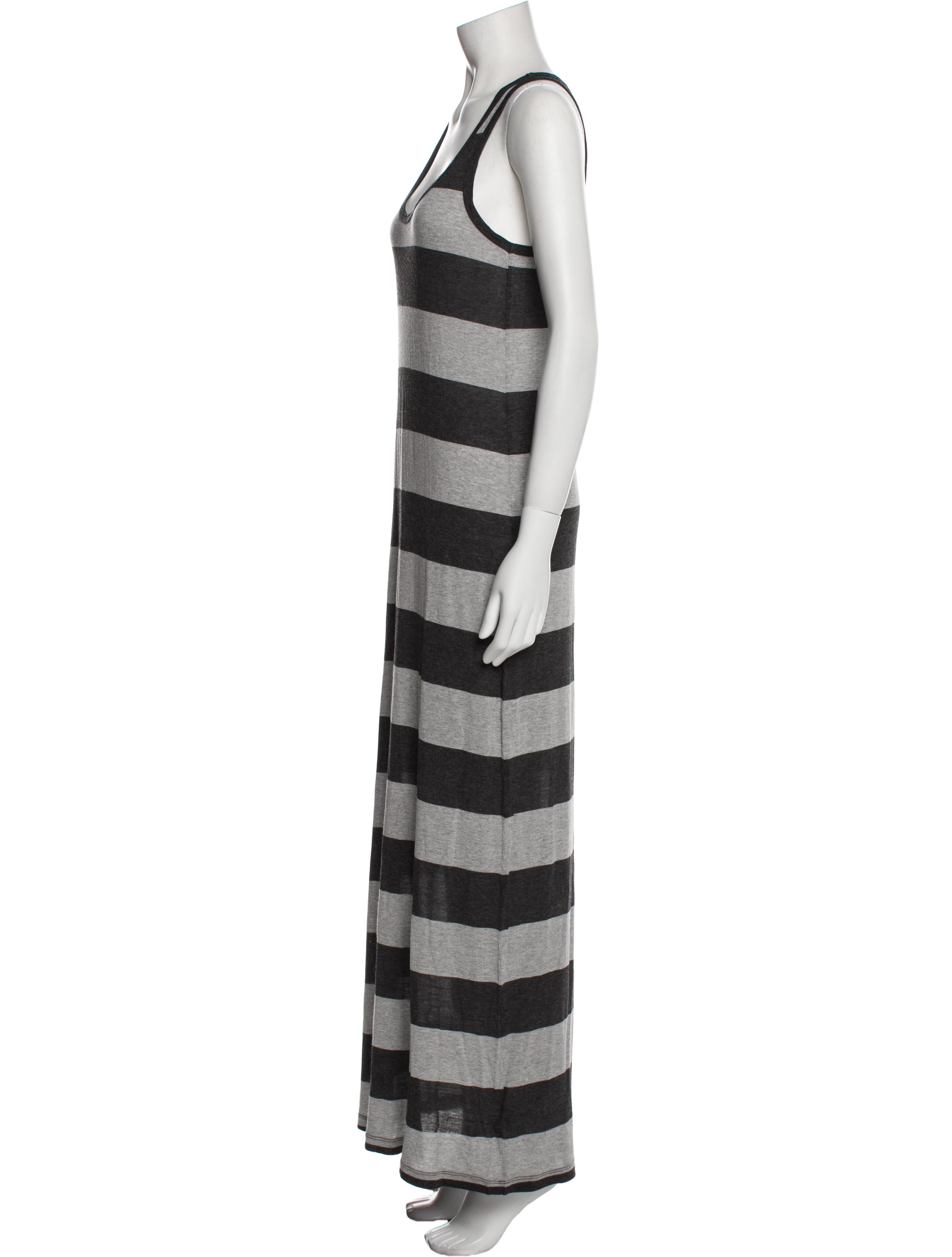 Joie Striped Long Dress